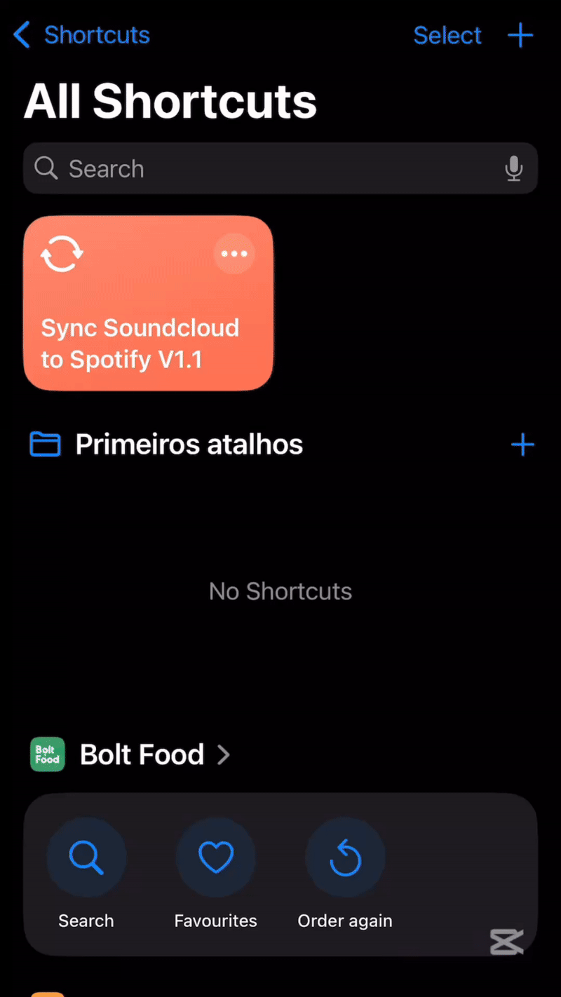 Step 4: Run Shortcut